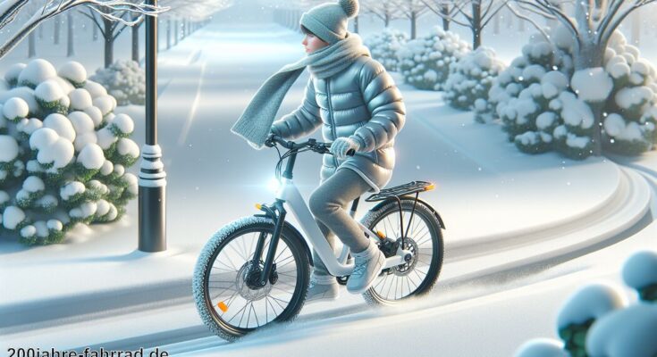 E-Bike fahren im Winter: Tipps für sicheres und komfortables Fahren